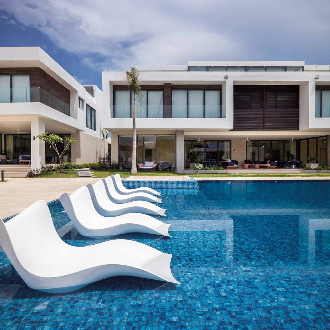 Onix Penta Arrecife Blue Gloss Pool Mosaic