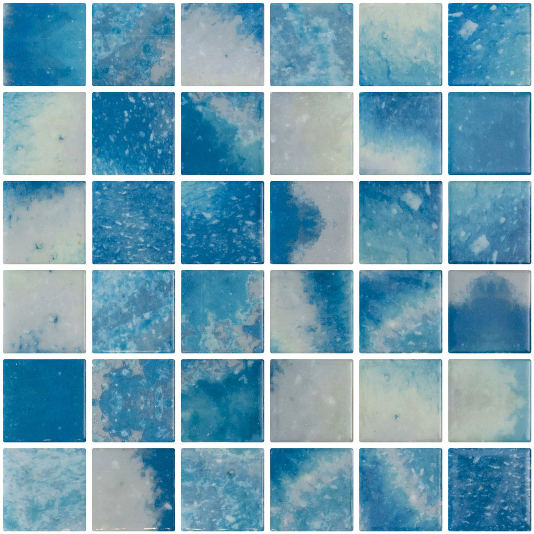Onix Penta Bluestone Gloss Pool Mosaic