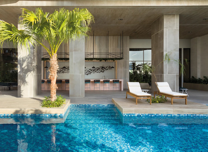 Onix Penta Bluestone Gloss Pool Mosaic