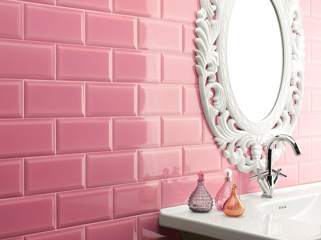 The Bevelled Collection Spanish Ceramic Subway Wall Tile