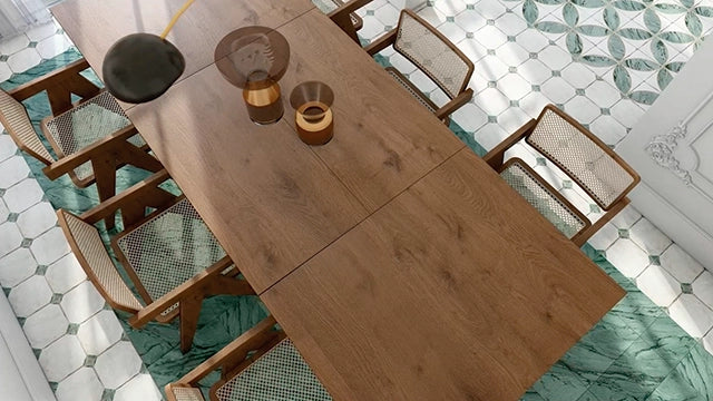 The Renaissance Collection Spanish Porcelain Wall/Floor Tiles