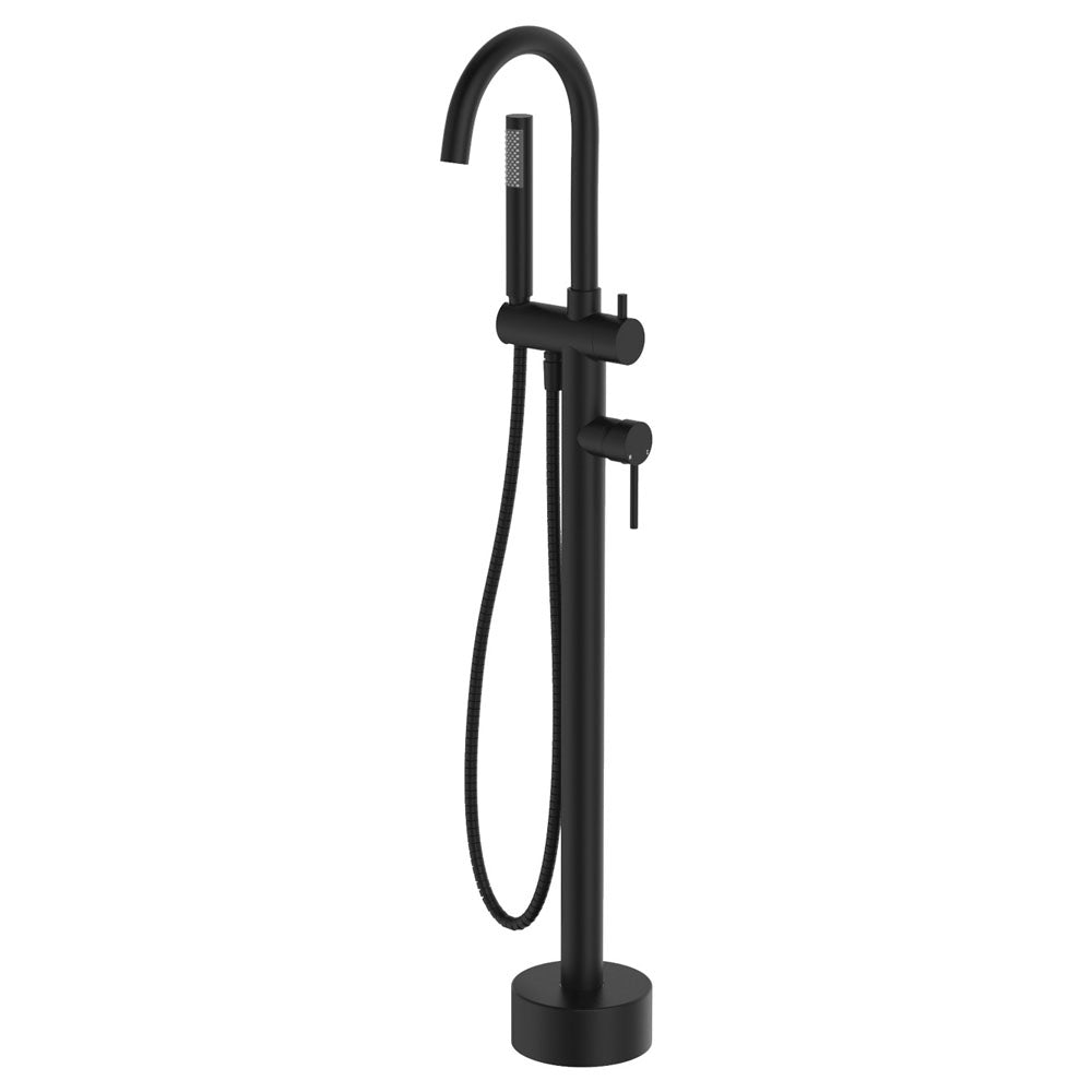 Kaya Gooseneck Floor Mounted Bath Outlet