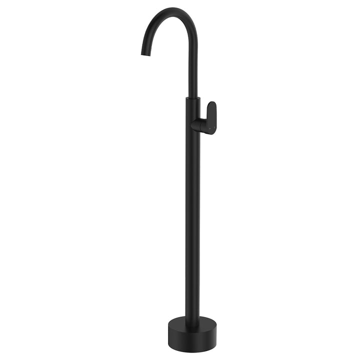 Fienza Empire Slim Floor Mounted Basin/Bath Mixer