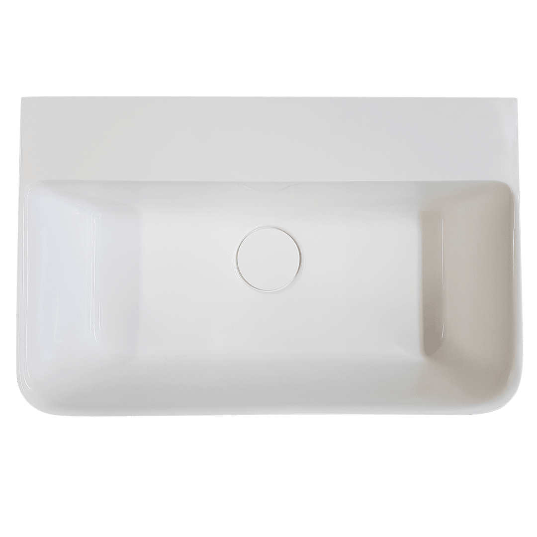 Abey Patinato ClearStone Gloss Basin with Matching Stone Waste