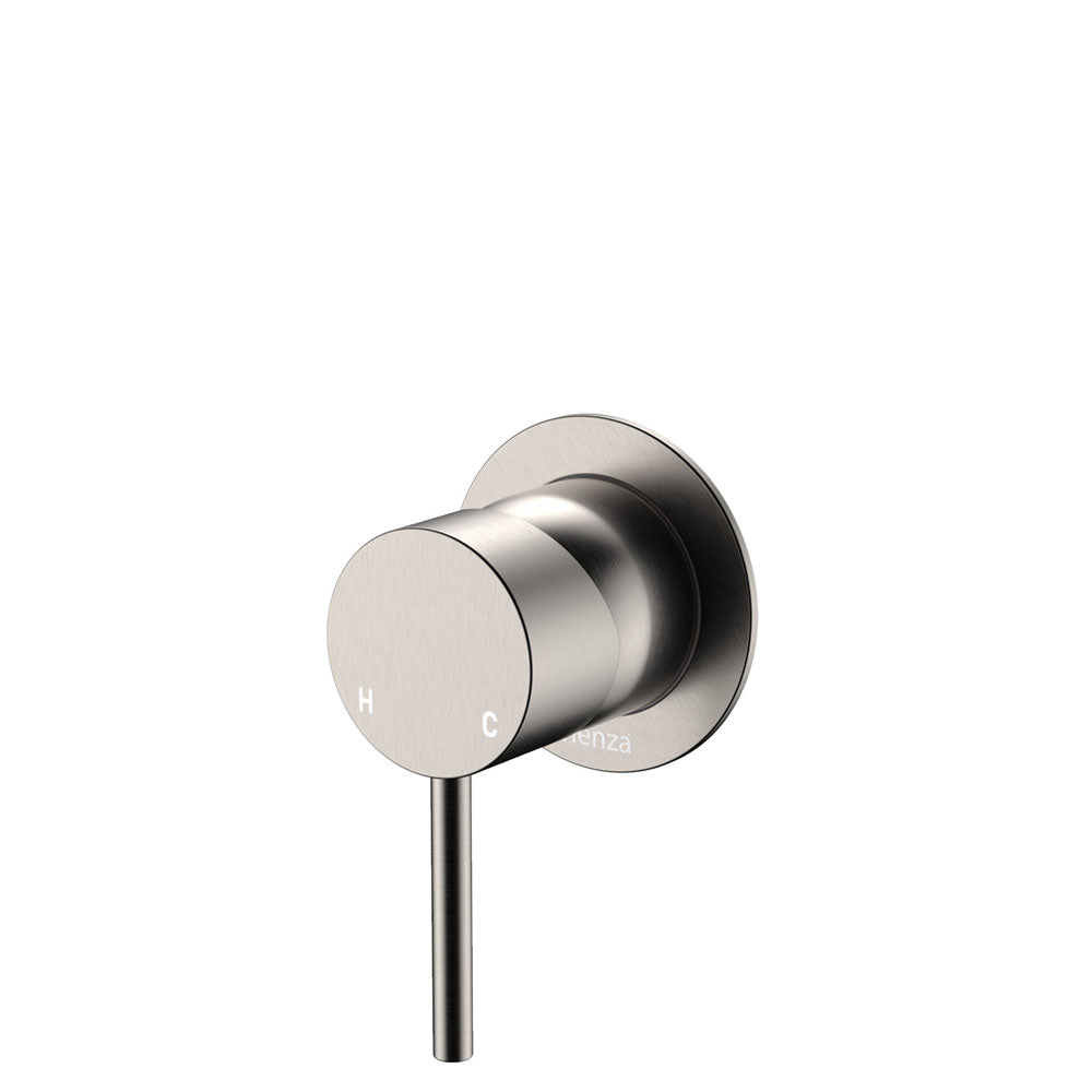 Fienza Kaya Wall Mixer, Small Round Plate