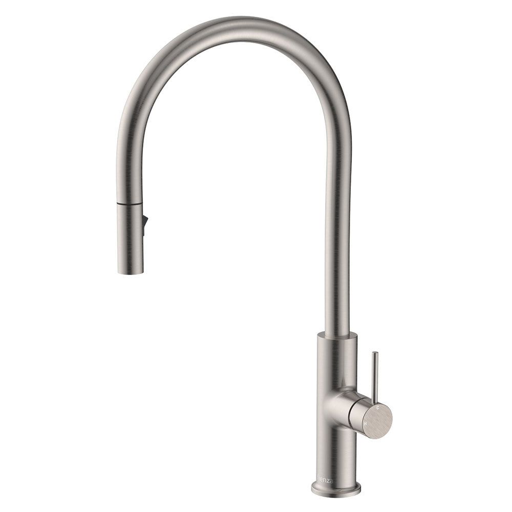 Fienza Kaya Pull-Out Sink Mixer Brushed Nickel