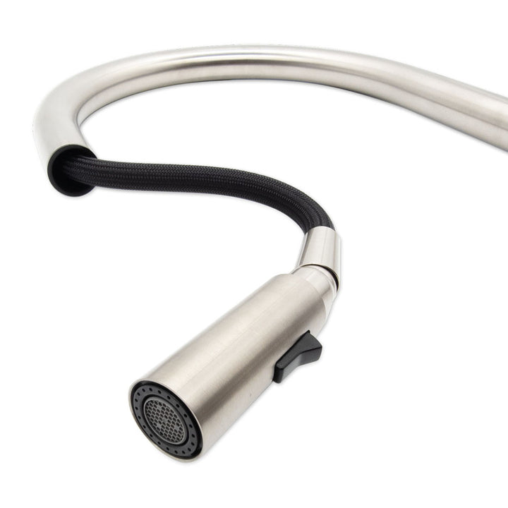 Fienza Kaya Pull-Out Sink Mixer Brushed Nickel