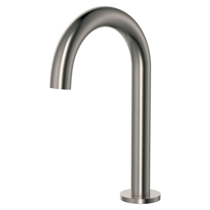 Fienza Kaya Hob-Mounted Basin/Bath Outlet, Brushed Nickel