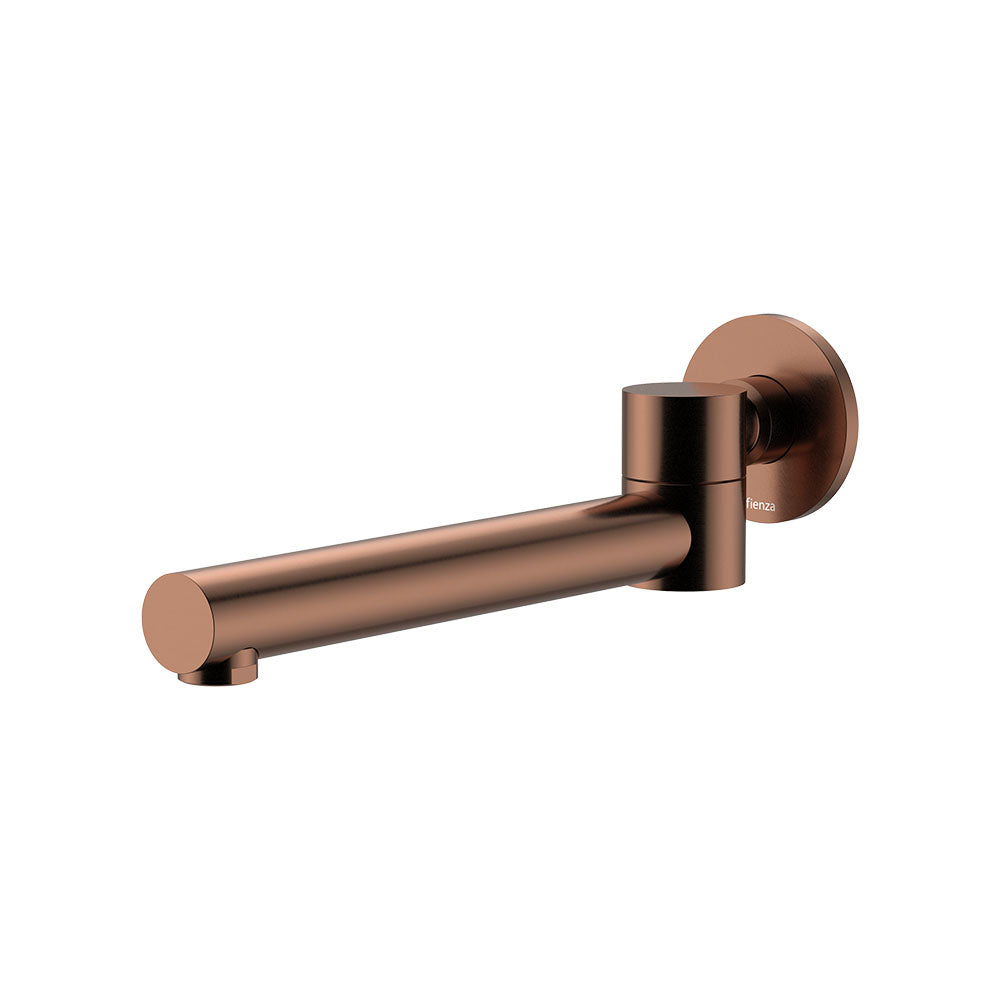 Fienza Kaya Swivel Basin/Bath Outlet, Brushed Copper