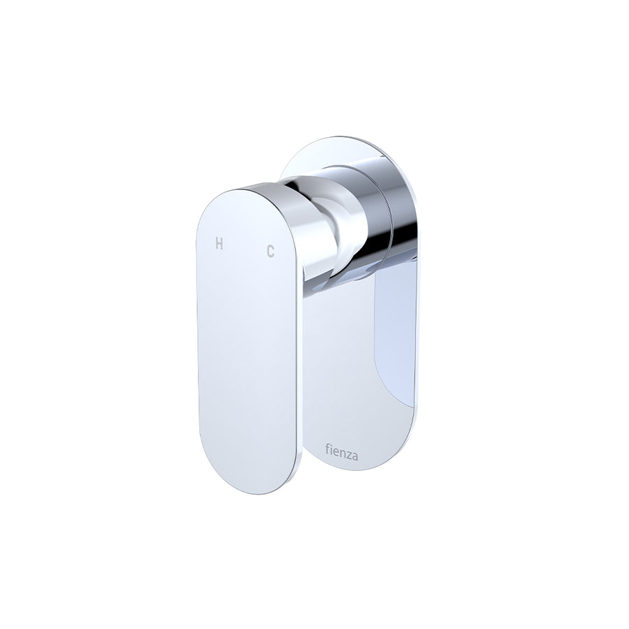 Fienza Empire Slim Wall Mixer, Oval Plate