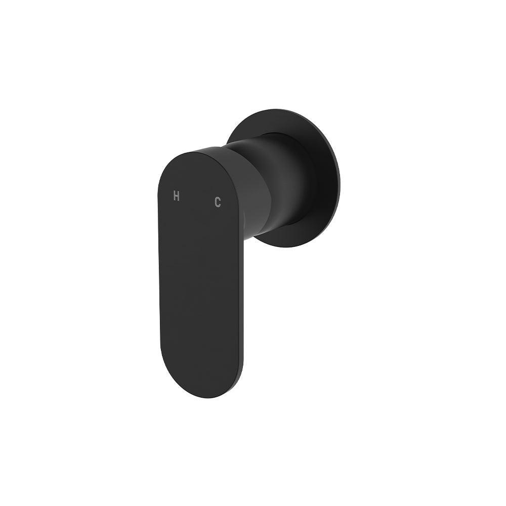 Fienza Empire Slim Wall Mixer, Round Plate