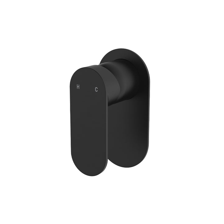 Fienza Empire Slim Wall Mixer, Oval Plate