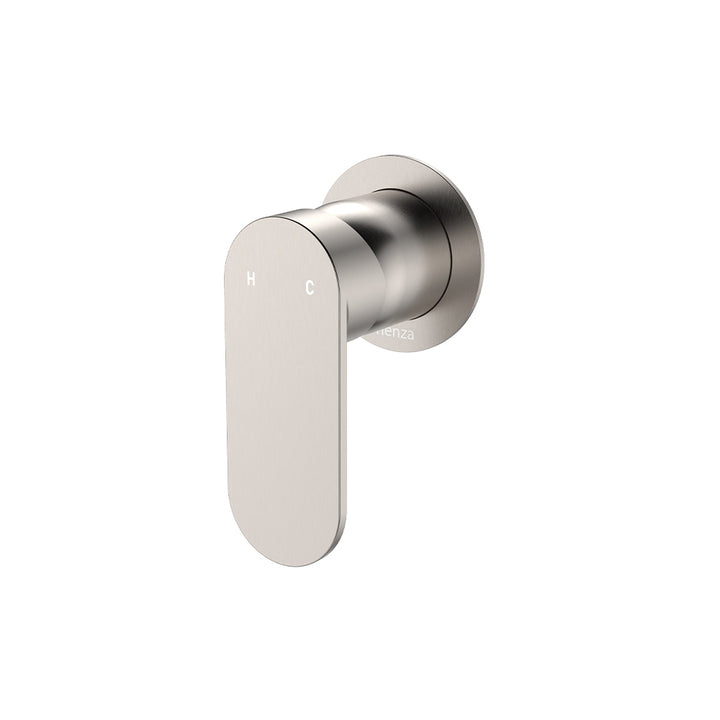 Fienza Empire Slim Wall Mixer, Round Plate