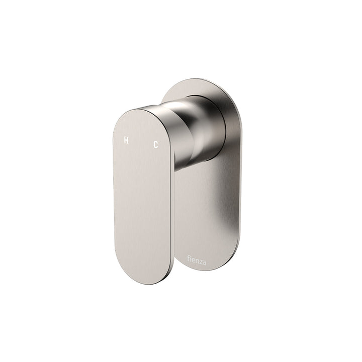 Fienza Empire Slim Wall Mixer, Oval Plate