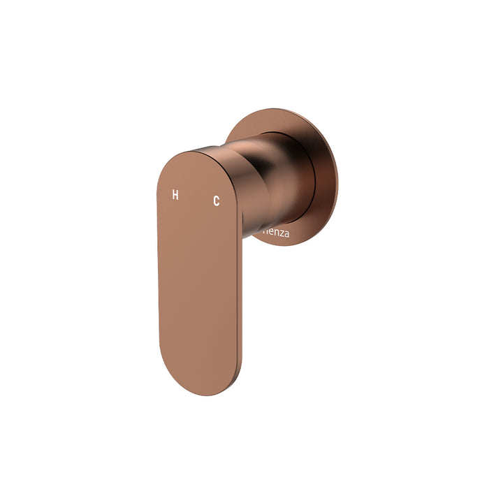Fienza Empire Slim Wall Mixer, Round Plate