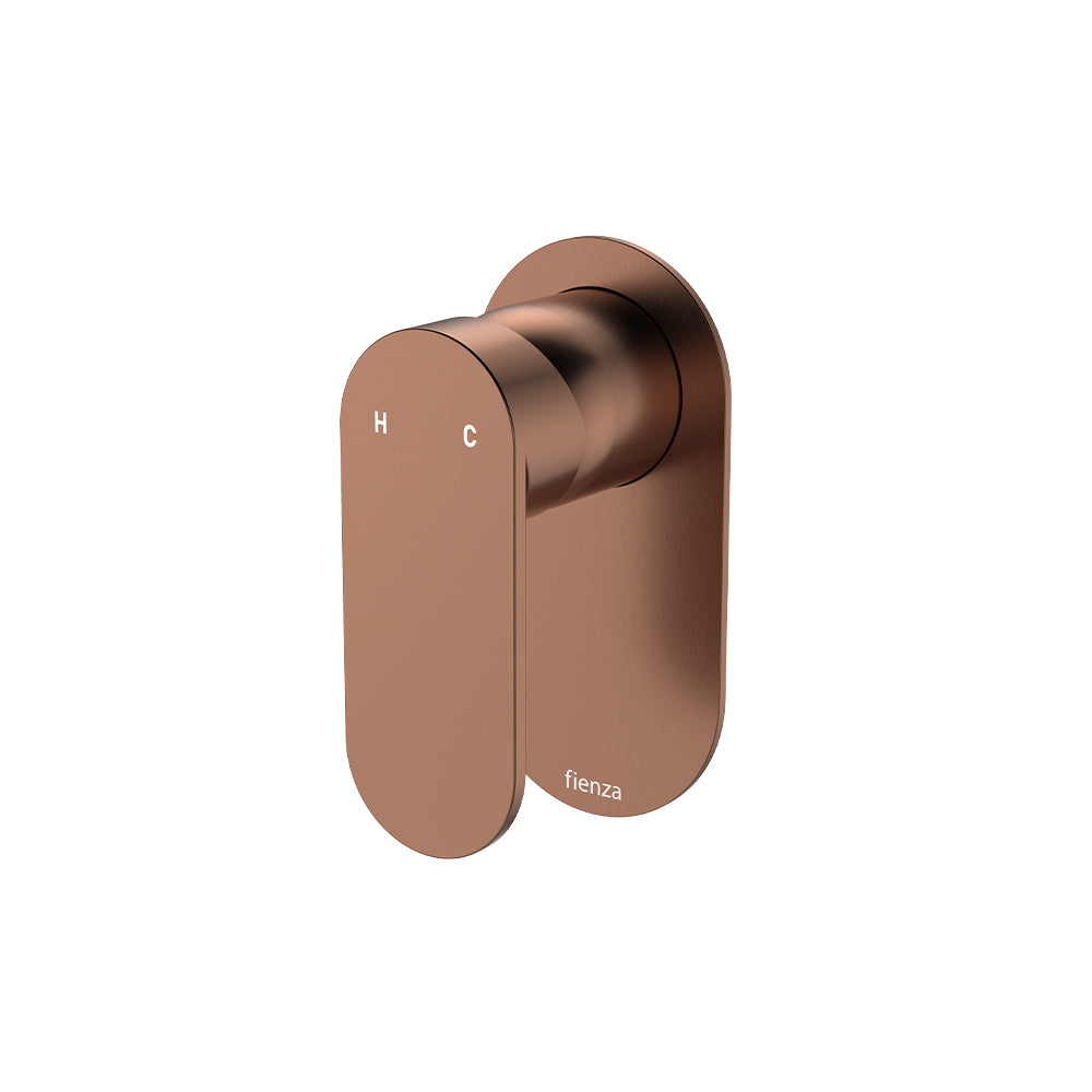 Fienza Empire Slim Wall Mixer, Oval Plate
