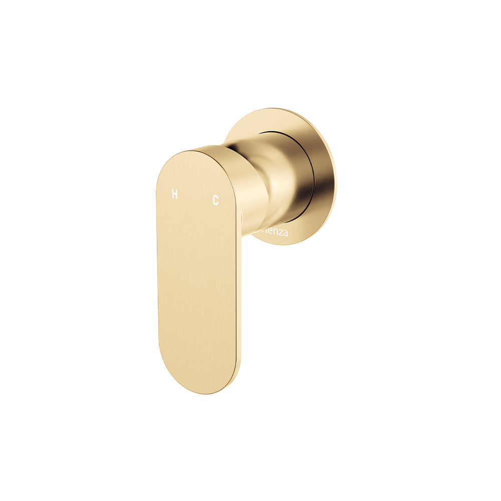 Fienza Empire Slim Wall Mixer, Round Plate