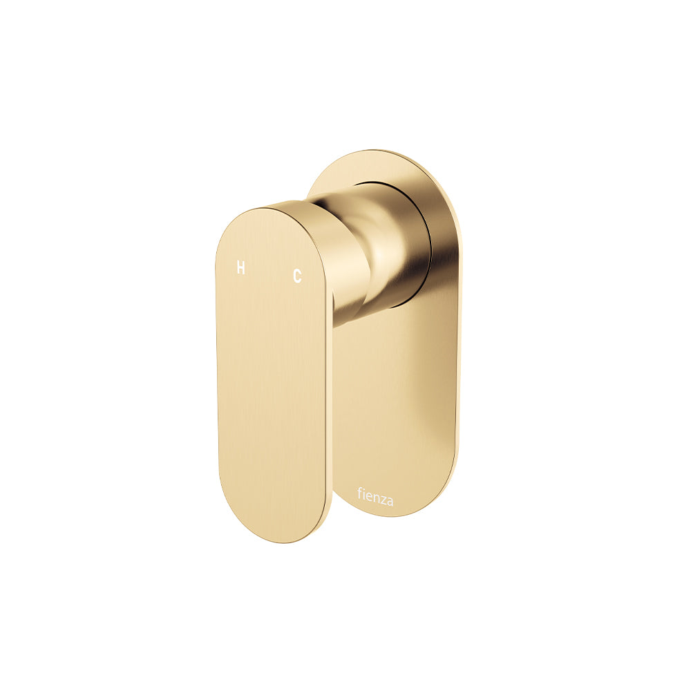 Fienza Empire Slim Wall Mixer, Oval Plate