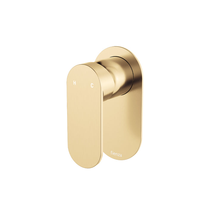 Fienza Empire Slim Wall Mixer, Oval Plate