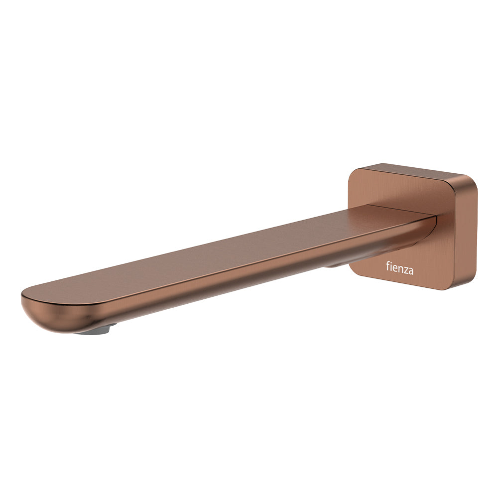 Fienza Empire Slim Basin/Bath Outlet, Square Plate, 220mm