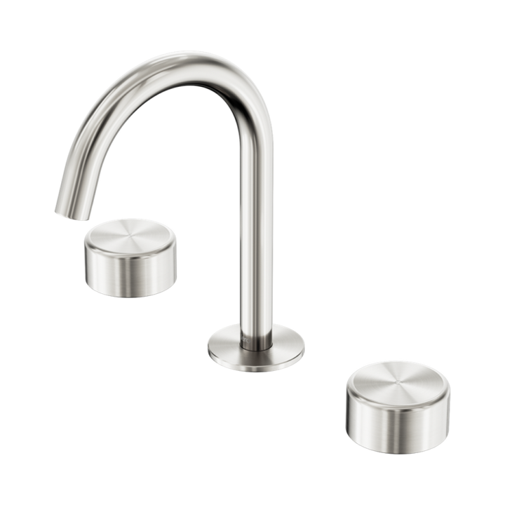 Nero Serenity Basin Set Arc Spout With Metal Handle