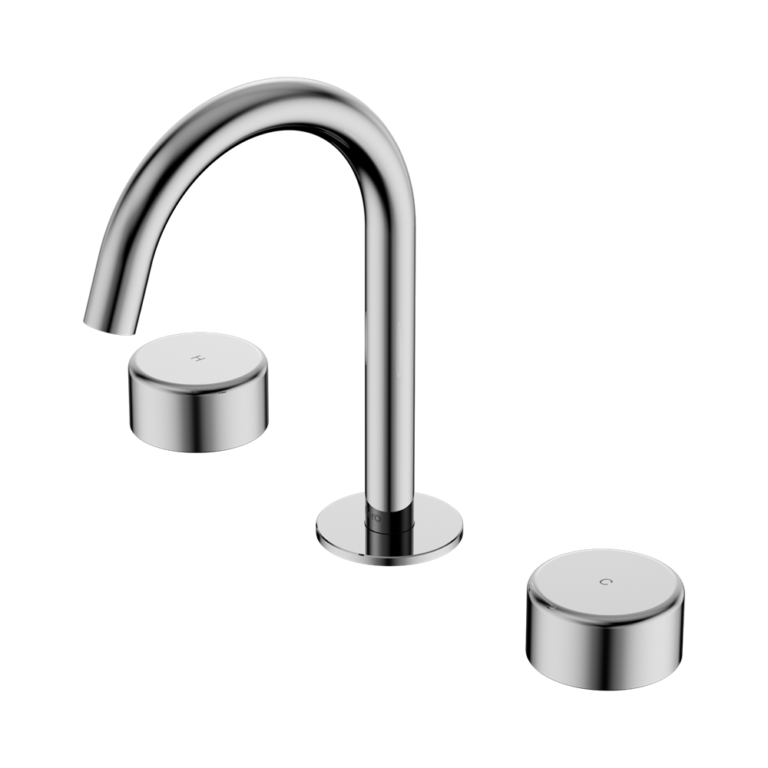 Nero Serenity Basin Set Arc Spout With Metal Handle