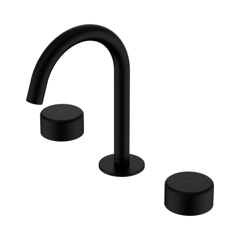 Nero Serenity Basin Set Arc Spout With Metal Handle