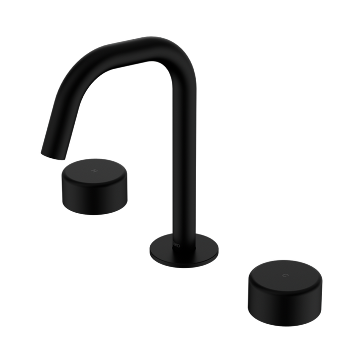 Nero Serenity Basin Set Edge Spout With Metal Handle
