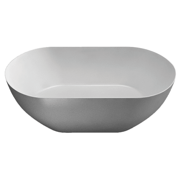Abey Byron Matt ClearStone Bath 1500mm