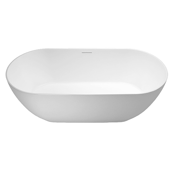Abey Formoso 1690mm Natural Stone Bath Matt