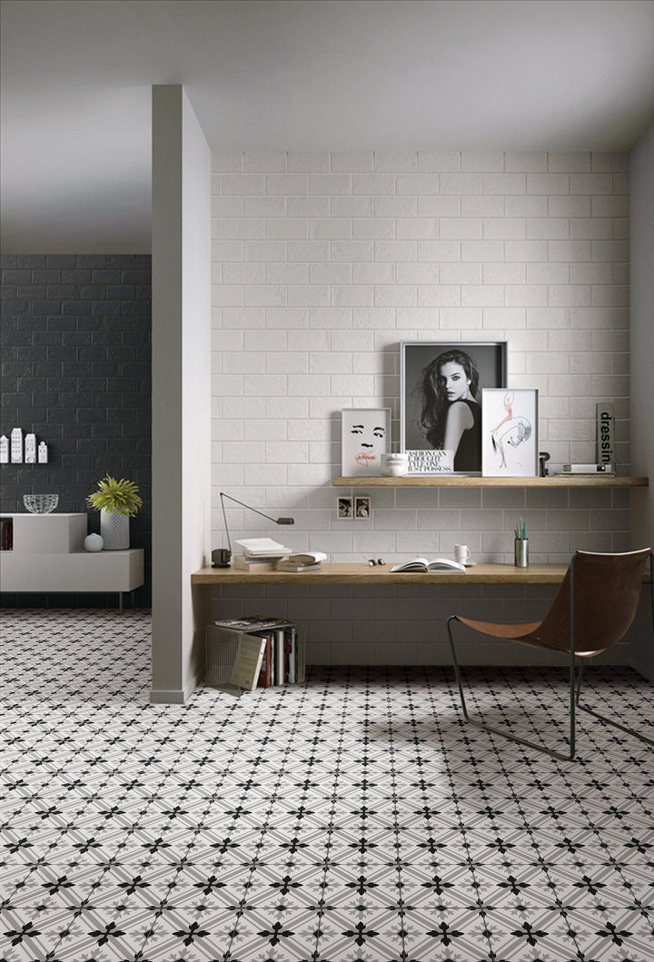 Keys Series Patterned Tile Matt 200x200mm