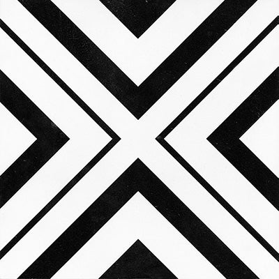 Keys Series Patterned Tile Matt 200x200mm