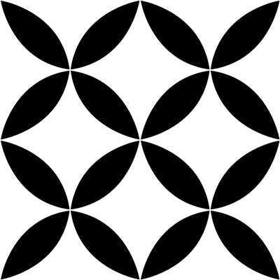 Keys Series Patterned Tile Matt 200x200mm