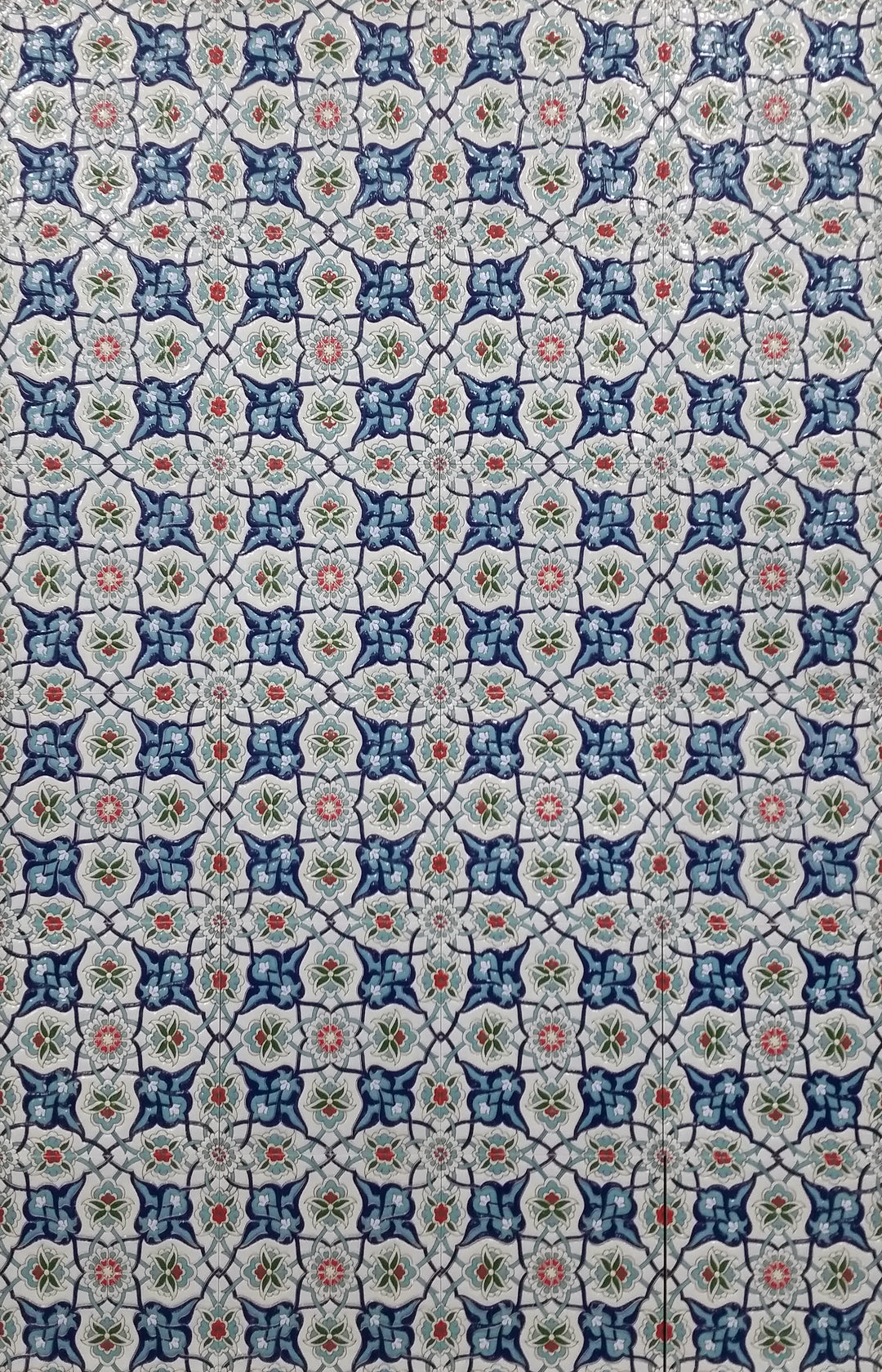 Morocco Turkish Blue Gloss Mosaic 200x200mm