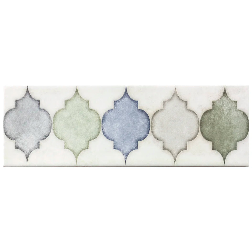 The Abalone Collection Spanish Gloss Wall Tiles 100x300mm