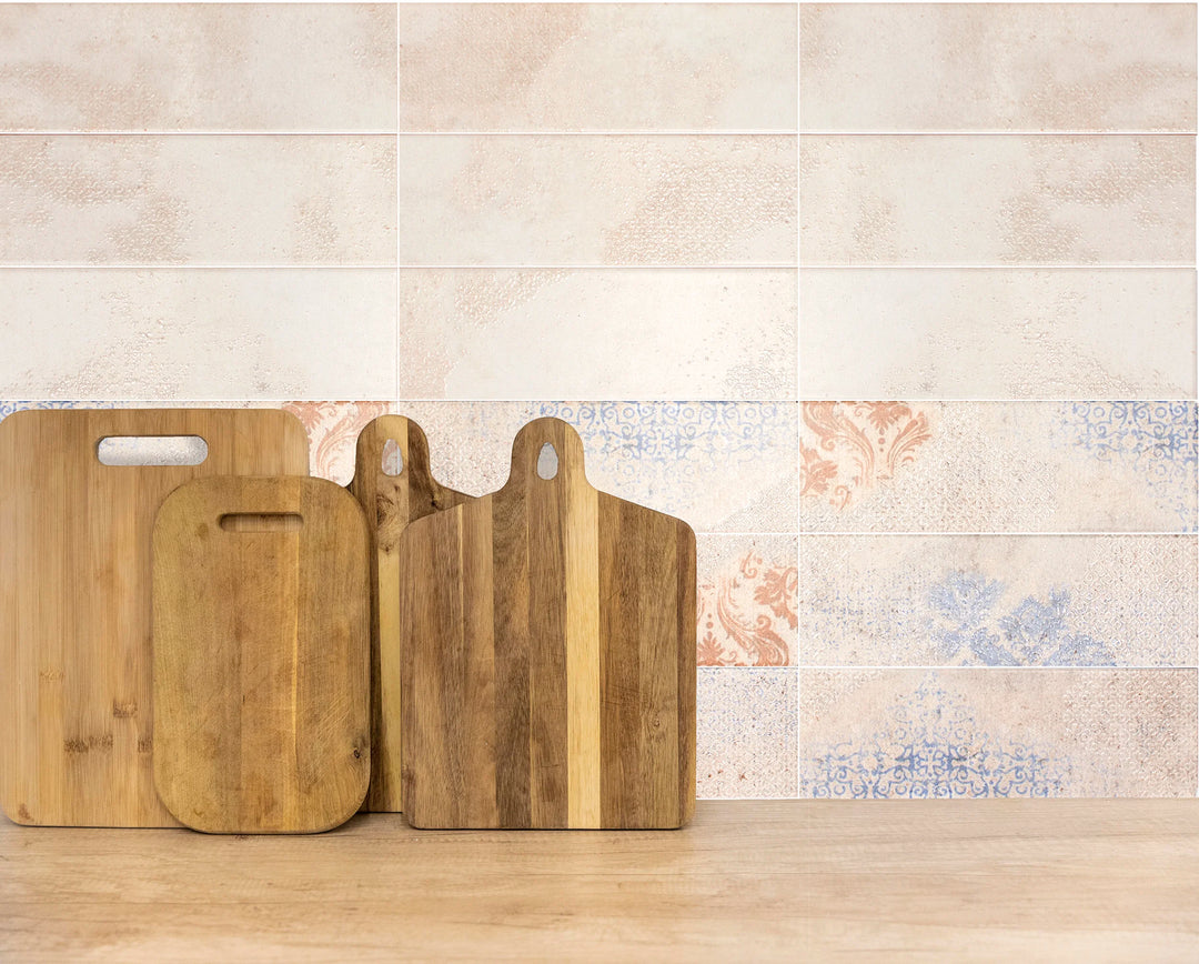The Balvis Collection Spanish Wall Subway Tile