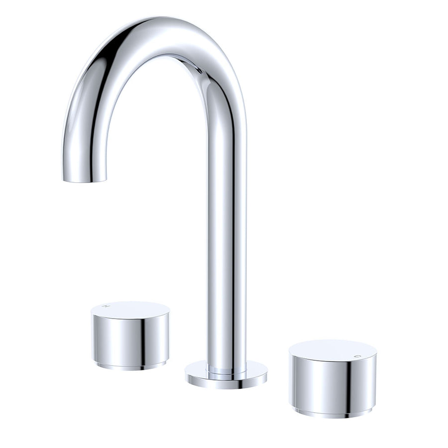 Fienza Kaya Round Hob Set, Round Taps