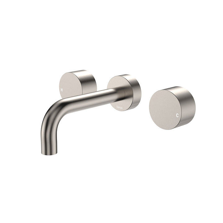 Fienza Kaya Wall Set, Round Taps 130mm