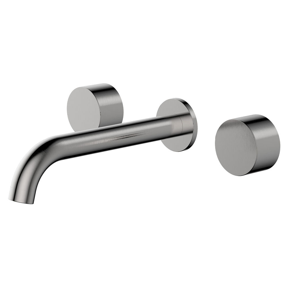 Fienza Kaya Wall Set, Round Taps 180mm