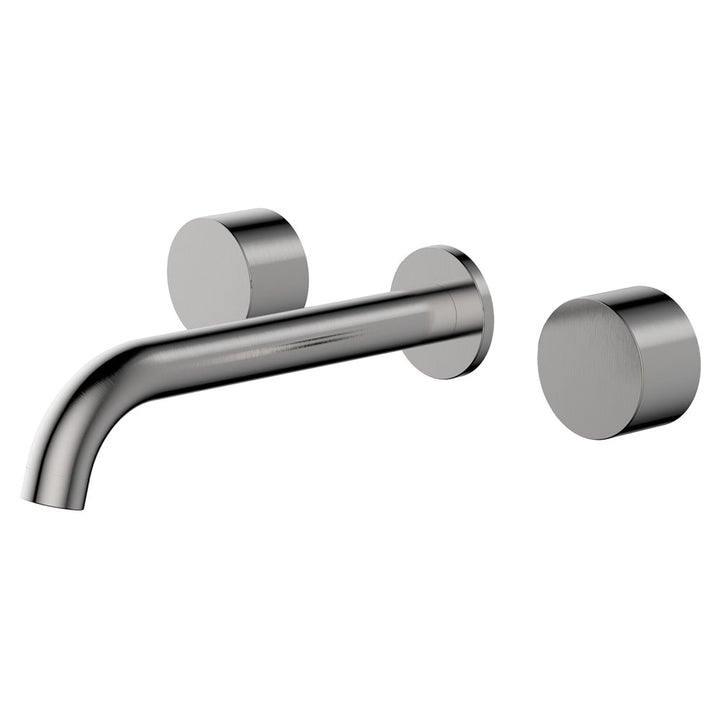 Fienza Kaya Wall Set, Round Taps 180mm
