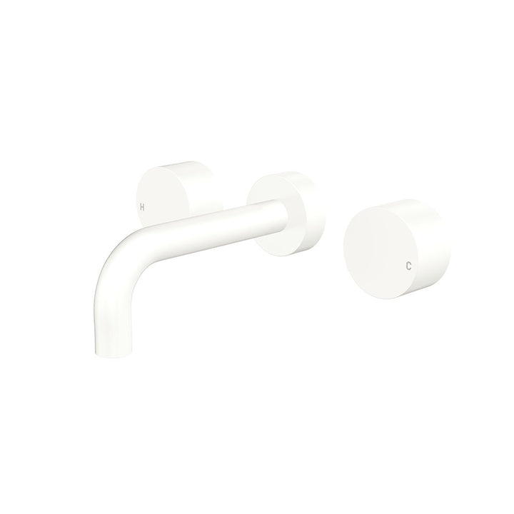 Fienza Kaya Wall Set, Round Taps 130mm