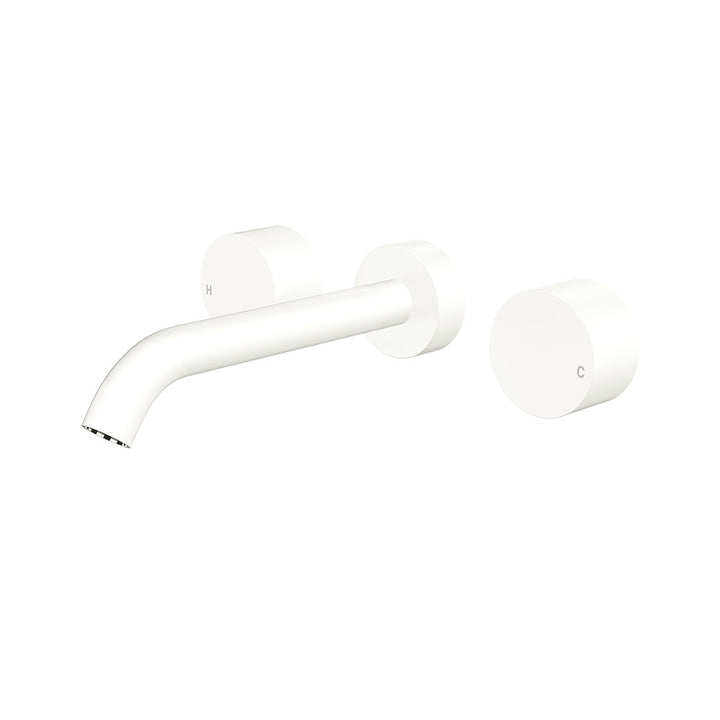 Fienza Kaya Wall Set, Round Taps 180mm