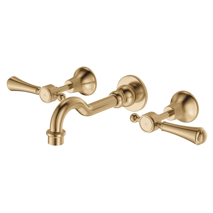 Fienza Lillian Lever Basin/Bath Wall Set
