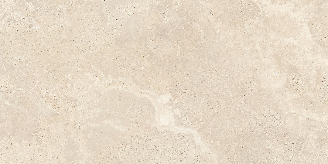 Crown Travertine Beige Glazed Porcelain Collection