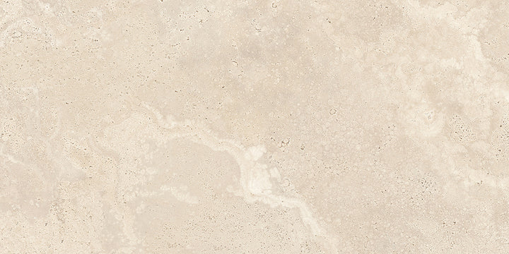 Crown Travertine Beige Glazed Porcelain Collection
