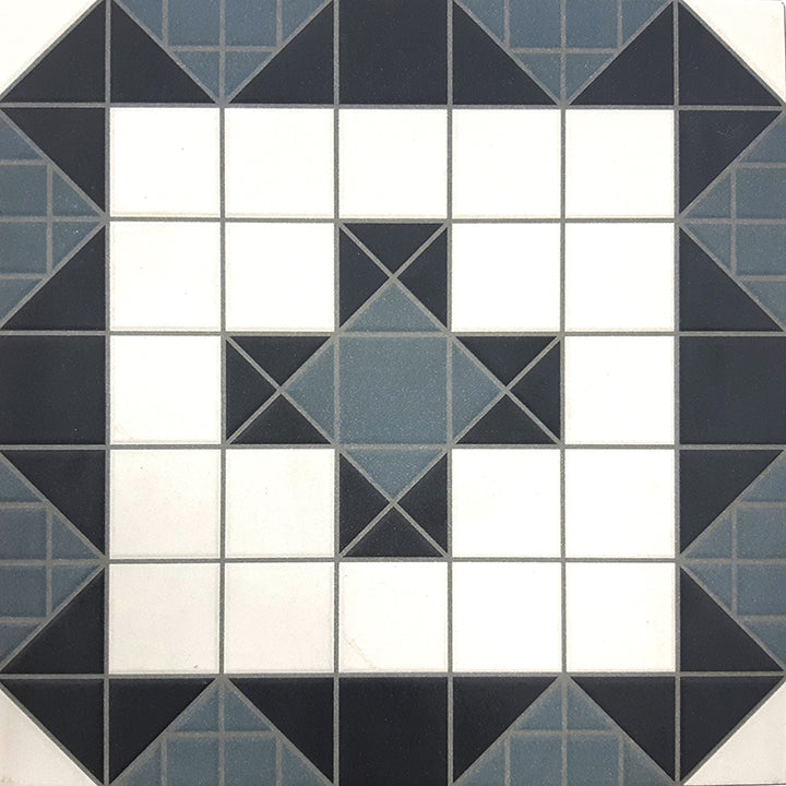 Federation Series Spanish Patterned Porcelain Feature Tile Matt 316x316