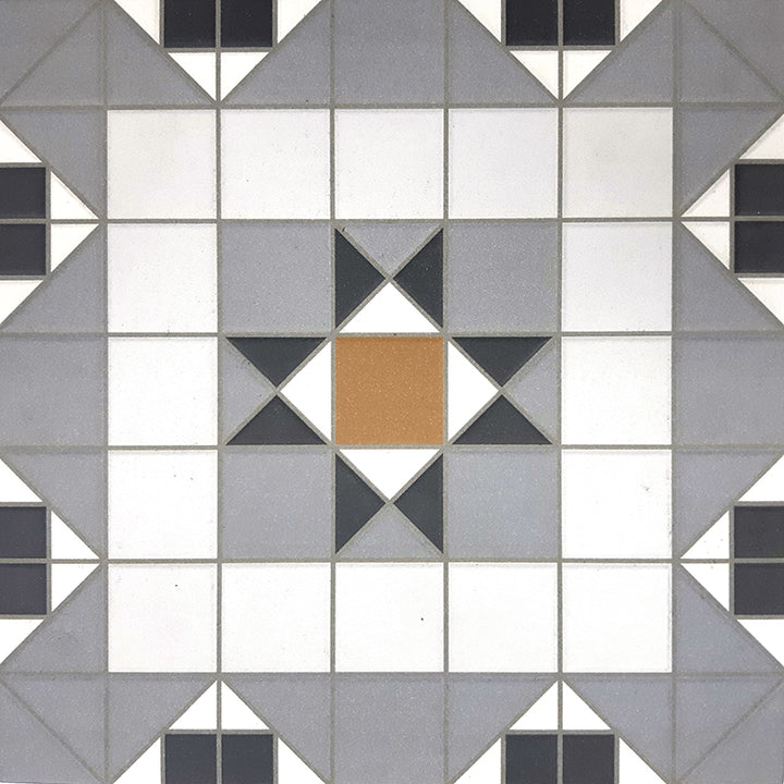 Federation Series Spanish Patterned Porcelain Feature Tile Matt 316x316