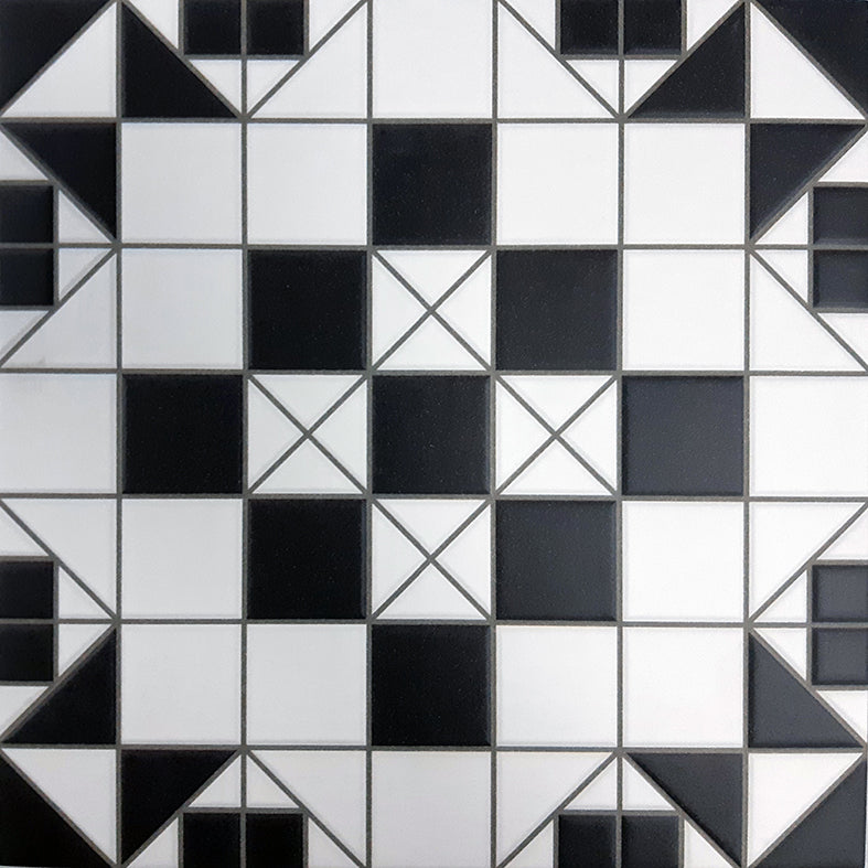 Federation Series Spanish Patterned Porcelain Feature Tile Matt 316x316