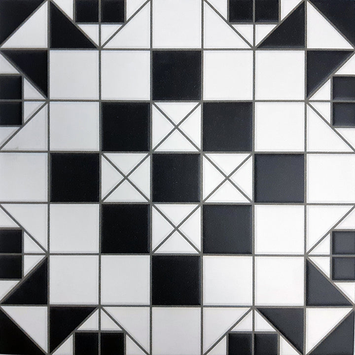 Federation Series Spanish Patterned Porcelain Feature Tile Matt 316x316