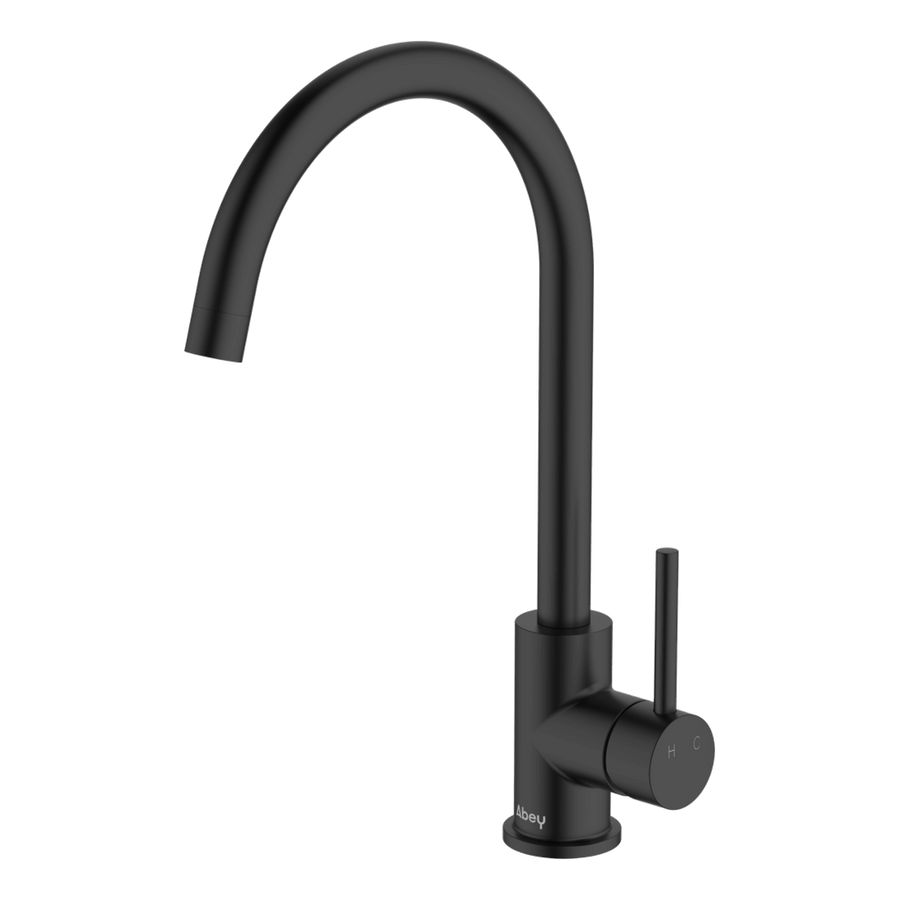 Abey Lucia Goose Sidelever Mixer Lead Free